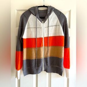 Acelitt Womens Casual Long Sleeve Zip Up Hooded Sweatshirt for sale - M